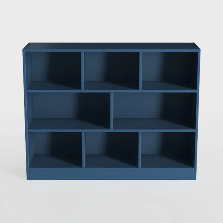 9 Cube Storage Organizer, Wood Cube Bookshelf with