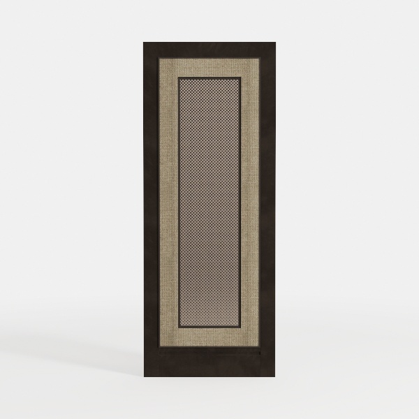 SICOTAS Black Sideboard Buffet Storage Cabinet