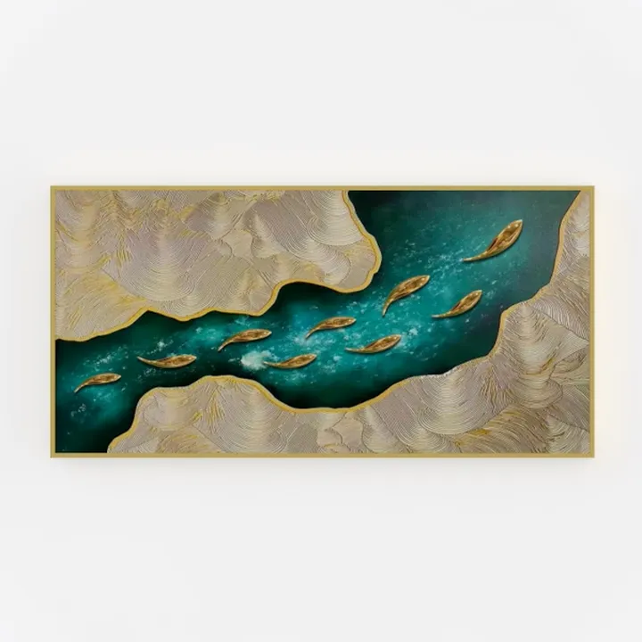 Wapluam Large Canvas Wall Decor For Living Room