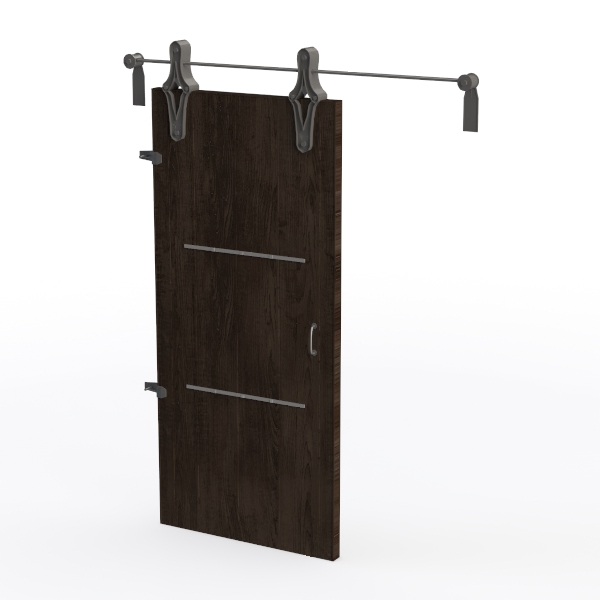 SMARTSTANDARD 6.8FT Sliding Barn Door Hardware