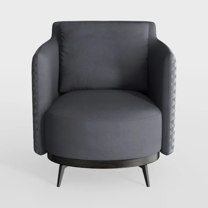 Velvet Accent Chair Modern Luxury Living Room Furn