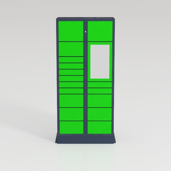 Greenvelly Metal Garage Storage Cabinet with 2