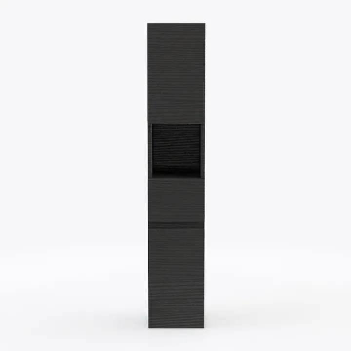 67" H Tall Storage Cabinet with 2 Doors and 1
