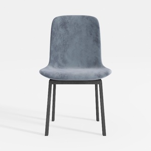 Armen Living Juno Fabric Wood Dining Side