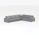 Meridian Furniture 146Cream-Sec6A Indulge Right 45 Degree View