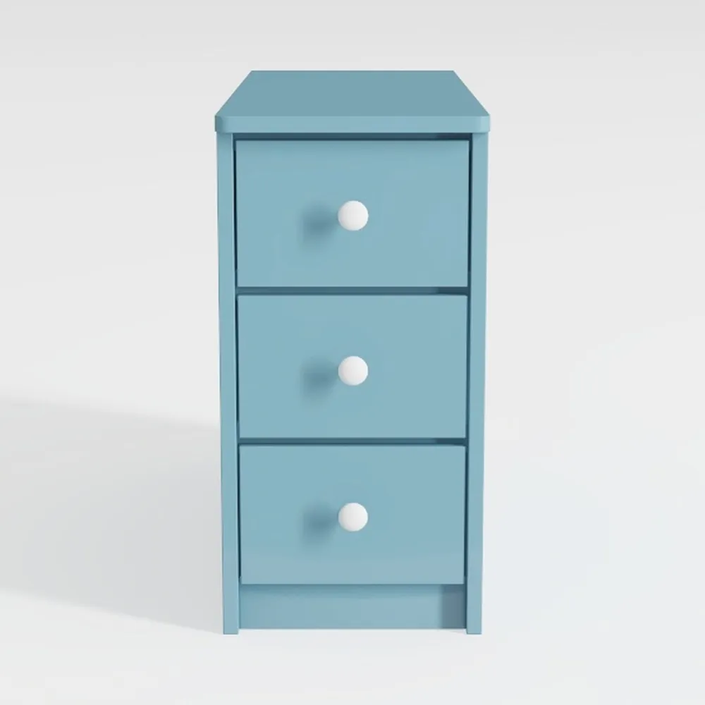 Nightstand with Charging Station, Farmhouse Night