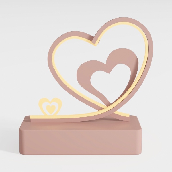 table lamp-Dreamy Pink