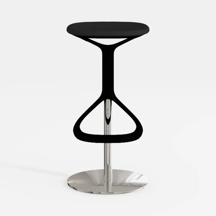 OmySalon Saddle Stool Rolling Chair, Ergonomic
