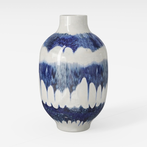 vase-Marble Majesty