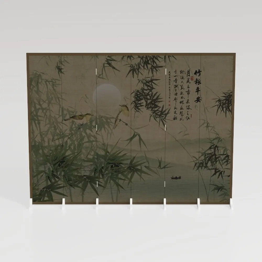 AJAZIKO Plum Blossom Canvas Wall Art Brown Wall