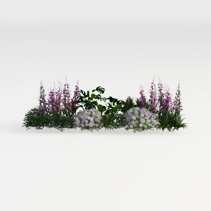 perennial border-Cozy Garden