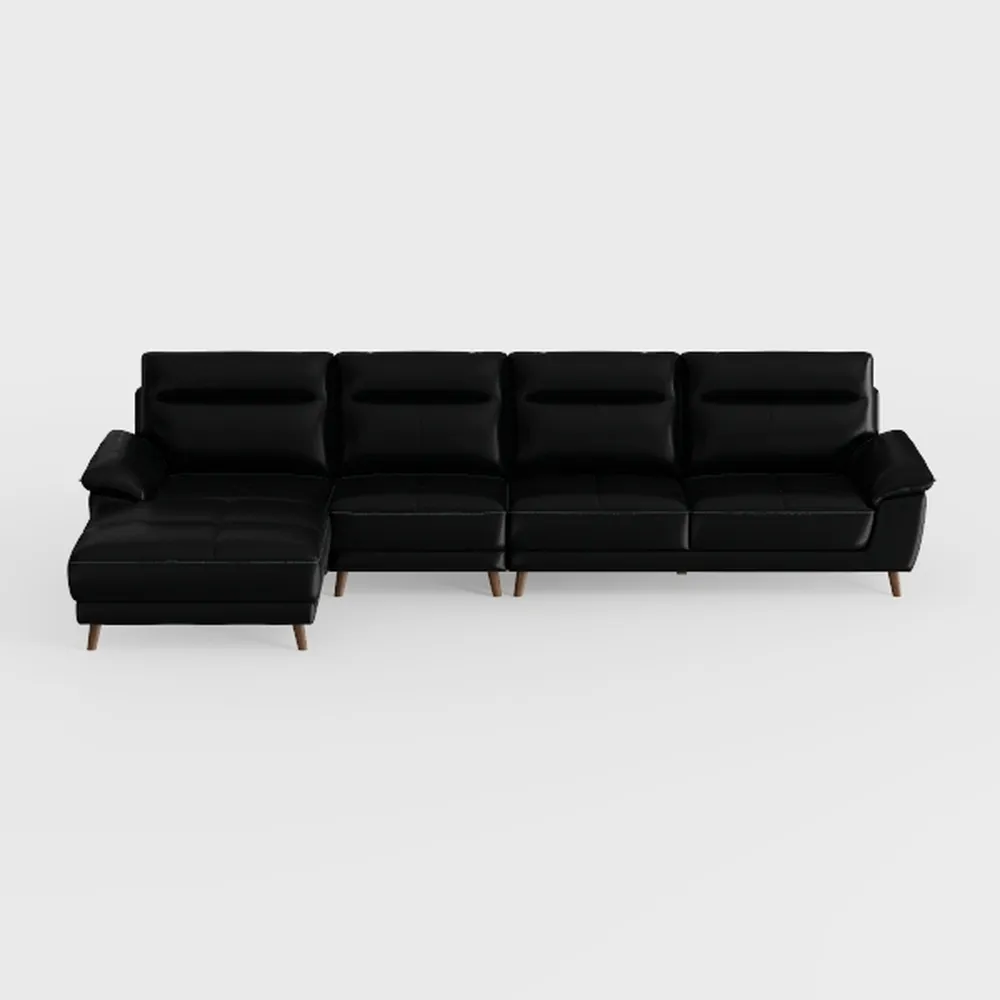 AILEEKISS Mid-Century Sectional Sofa Sets 3 Pieces