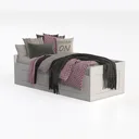 single bed-Teenage Dream Left 45 Degree View