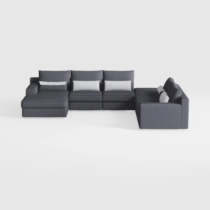AMERLIFE 172 Inch U Shaped Couch, Modular Sectiona