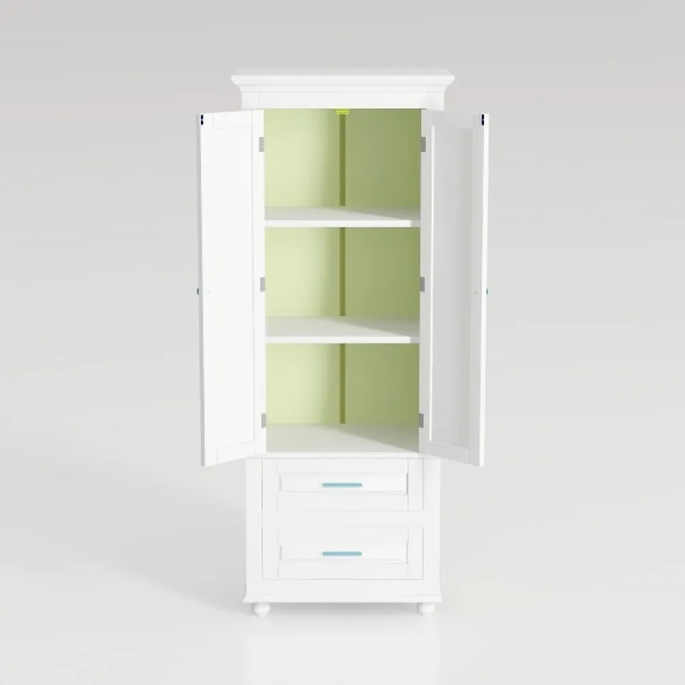 Kitchen Pantry Cabinet, 75" Tall Pantry Cabinet