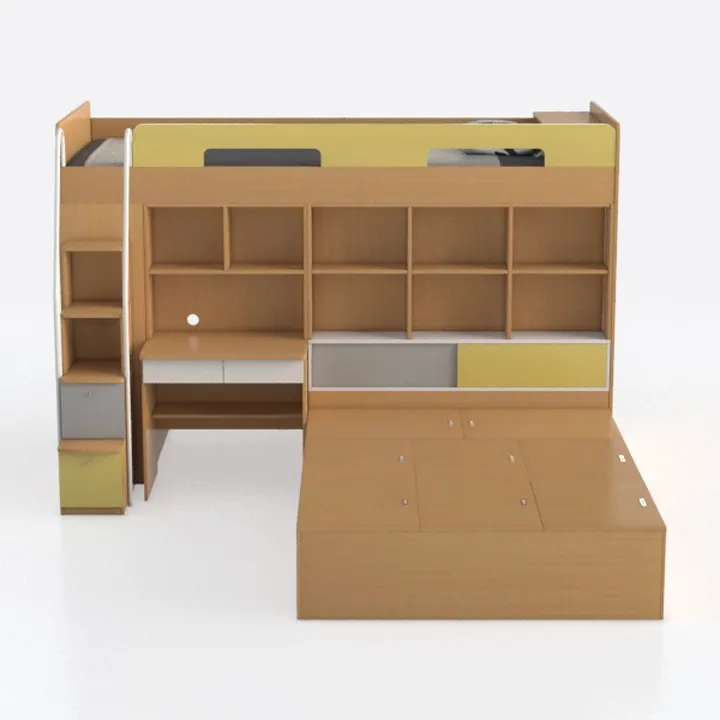 Scaffale espositivo in legno a 2 livelli per scrivania,credenza per scrivania, scaffale espositivo in legno per libreria da scrivania per casa, dormitorio(Walnut,60x17x48cm/23.6x6.7x18.9in)