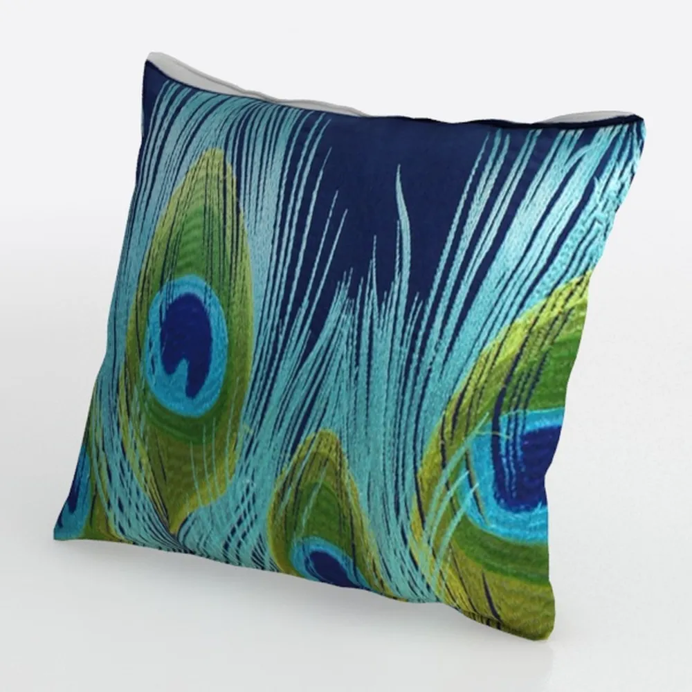 Summer Outdoor Pillow Covers, Tropical Green