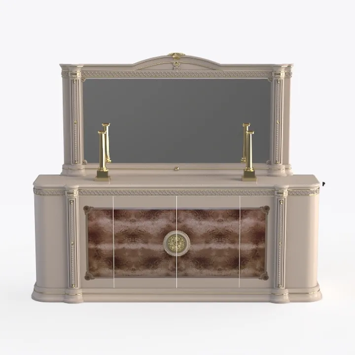 OKD 70" Fireplace TV Stand for 75 80 Inch TV, 