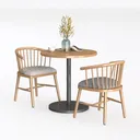 furniture set-Coffee Break Left 45 Degree View