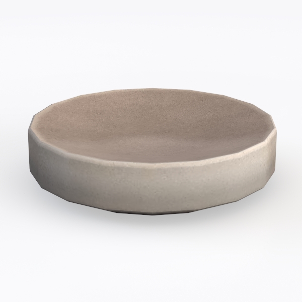 Stoneware Bath Accessories - Soap Dish