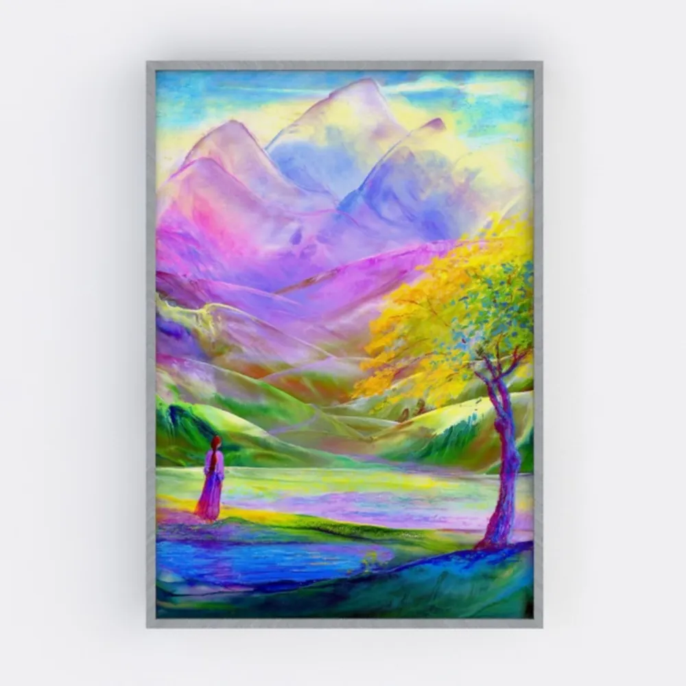 Impressionist Pond Gallery Wrapped Impressionism