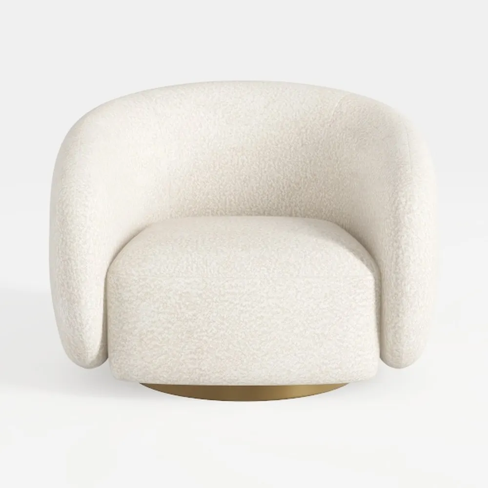 Fabric Accent Chair, Upholstered Armchair with