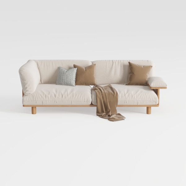 Jennifer Taylor Home Knox 89&quot; Modern Farmhouse Rev