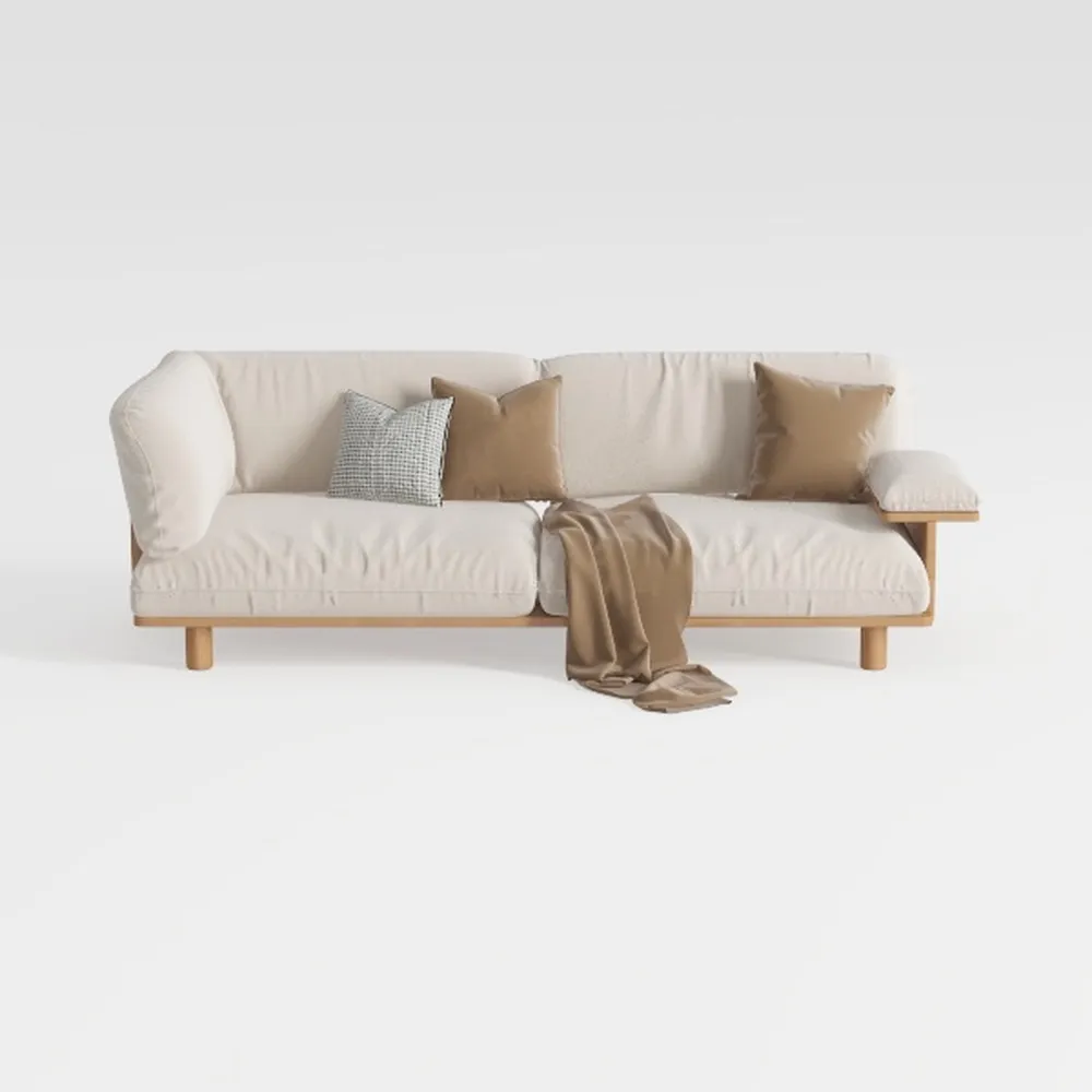 Jennifer Taylor Home Knox 89" Modern Farmhouse Rev