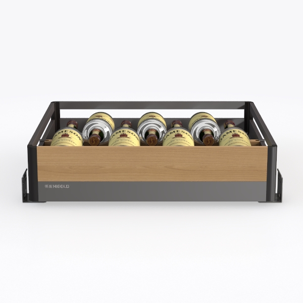 Lagerfeld High Cabinet-Wine Storage Rack