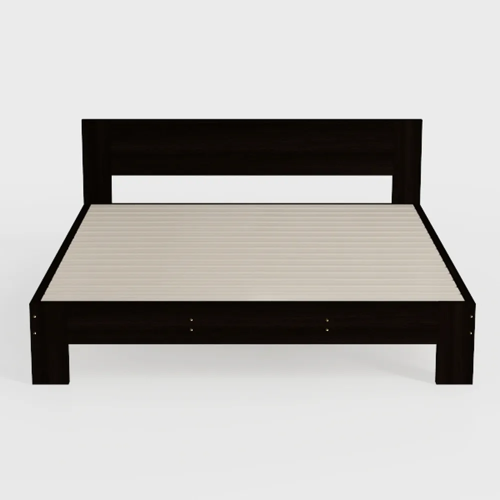 SHA CERLIN King Platform Bed Frame with Velvet