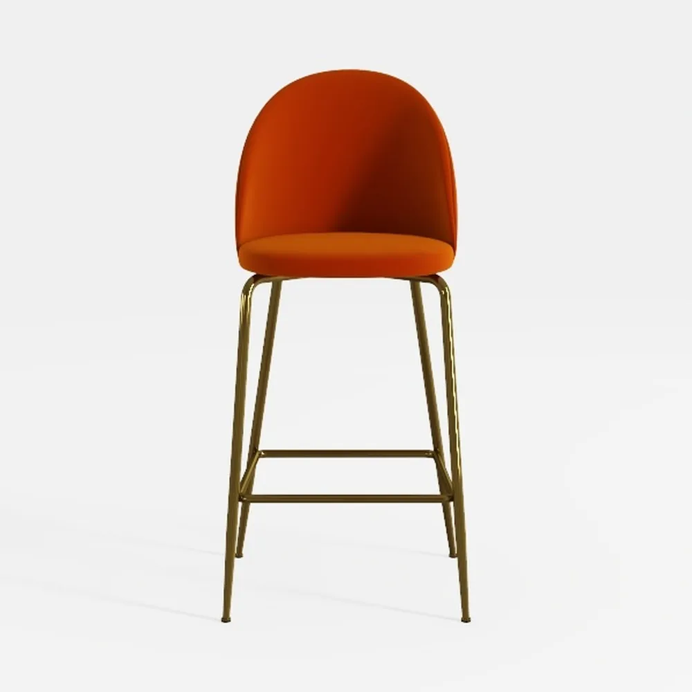 Velvet Dining Chairs Set of 4, Upholstered Mid