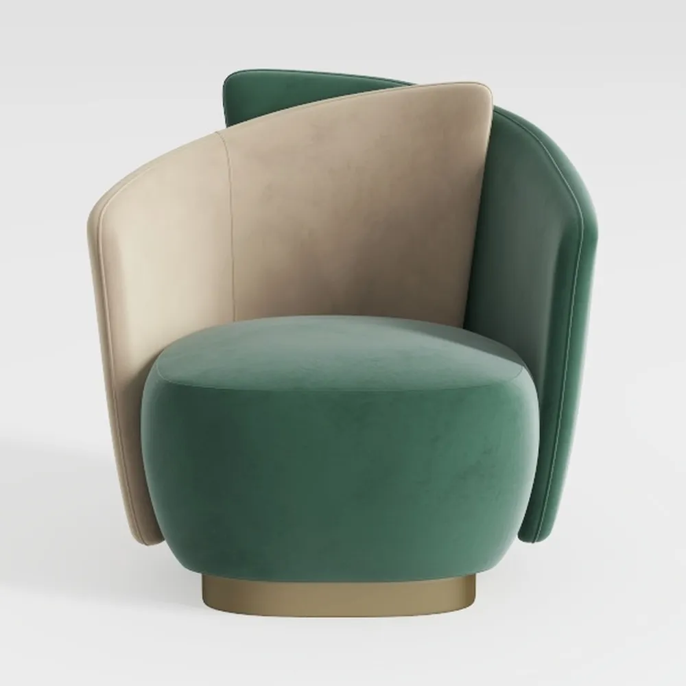 allamazing 360° Swivel Accent Chair with Storage, 