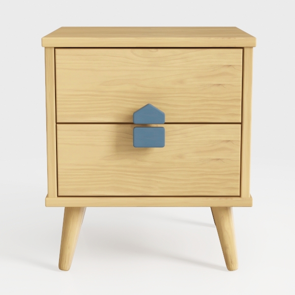 KIROJA Nightstand Set of 2 End Table Side Table