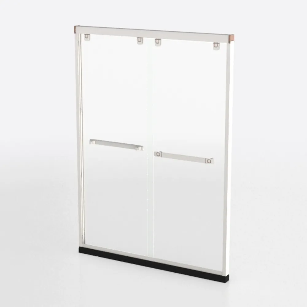 44"-48" W x 76" H Double Sliding Shower Door