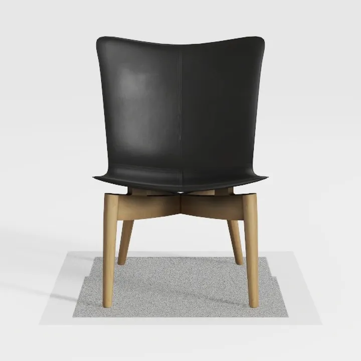 ZEFISON Hans Wegner Style Three- Legged Shell Chai