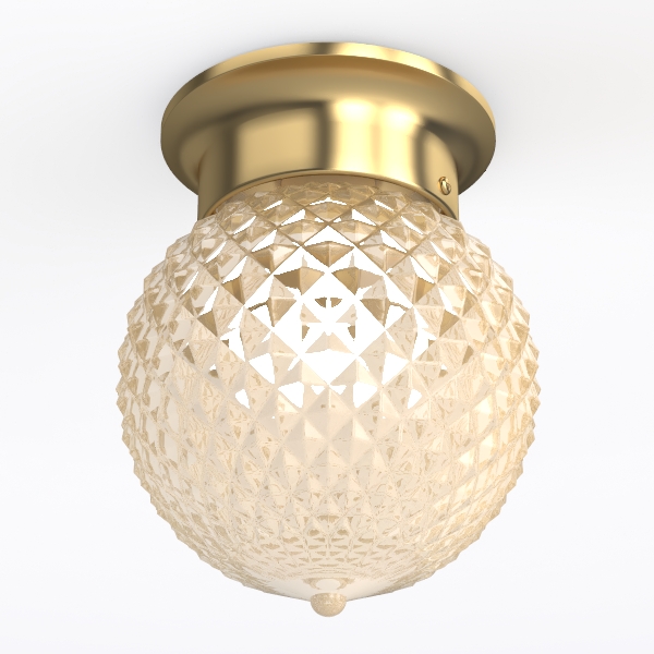 Semi Flush Mount Ceiling Light Fixture, 11&quot;