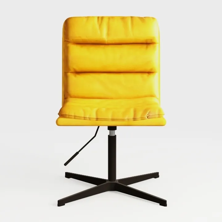 Ergonomic Home Office Desk Chair with Wheels Pu Le