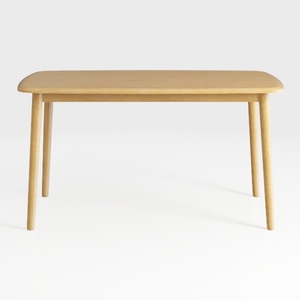 Hymus 100% Solid Oak Wood Desk - Small Writing Des