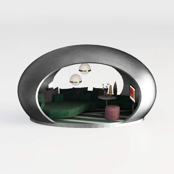 ourdoor resting pavilion-Street Props