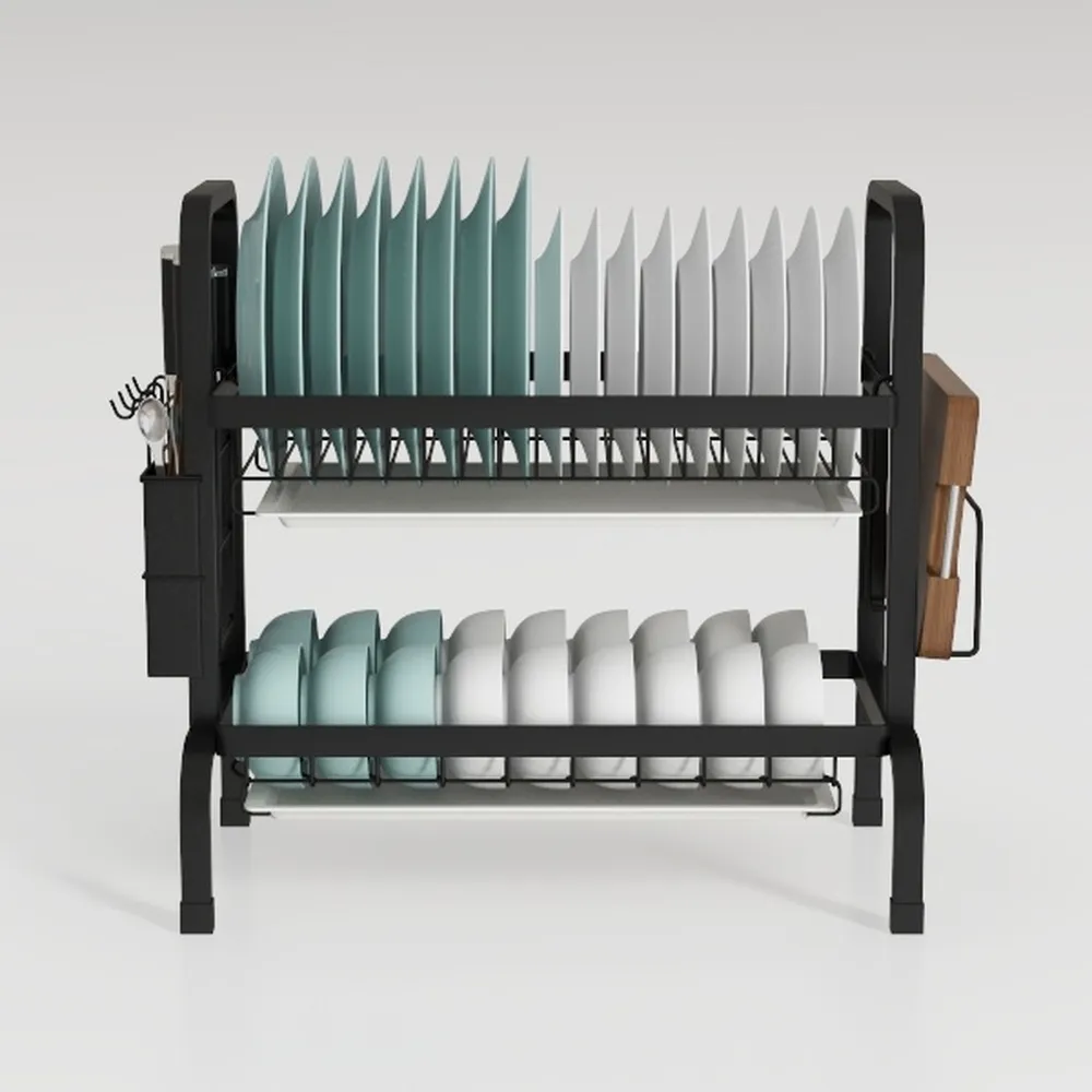 Dish Drying Rack - X-Large Stainless Steel Dish