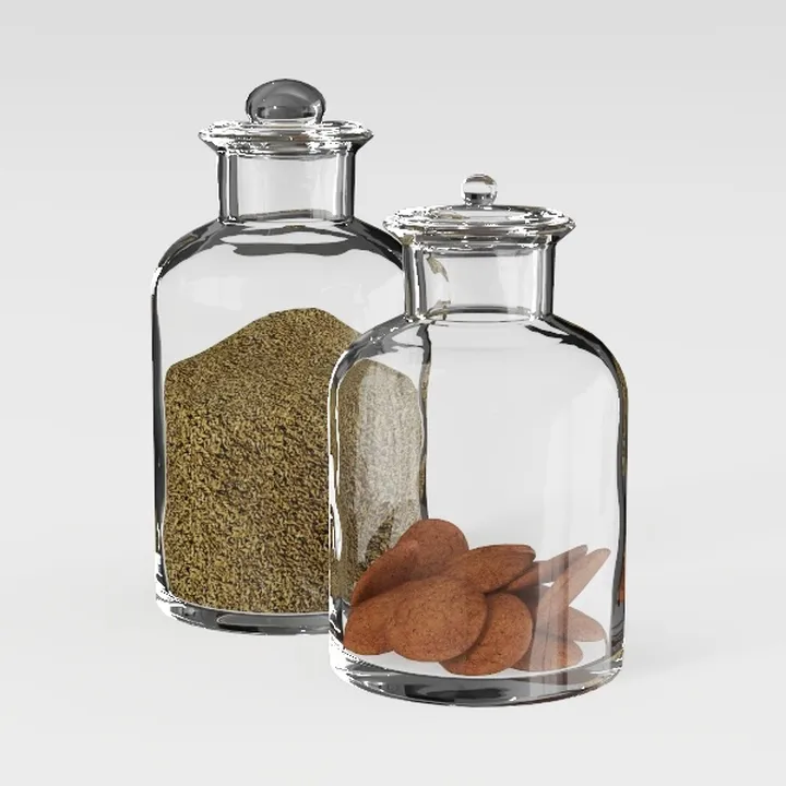glass jar-GlassWares