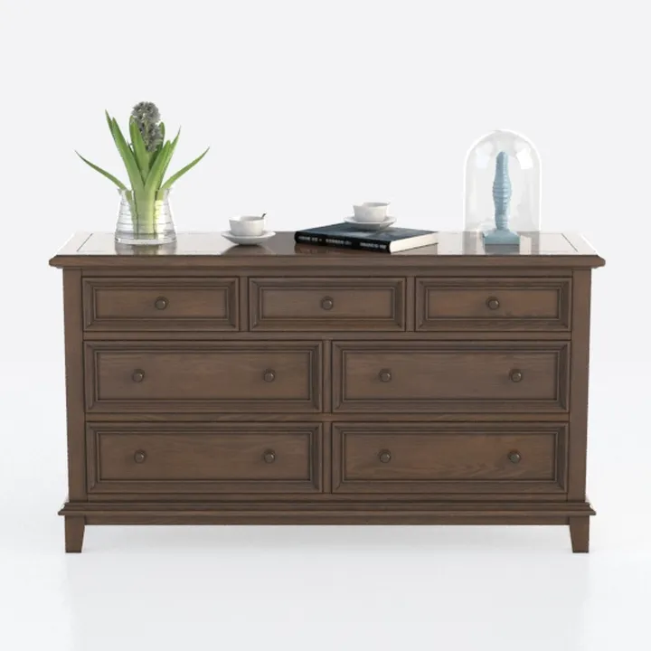HULALA HOME Transitional Solid Wood Sideboard with