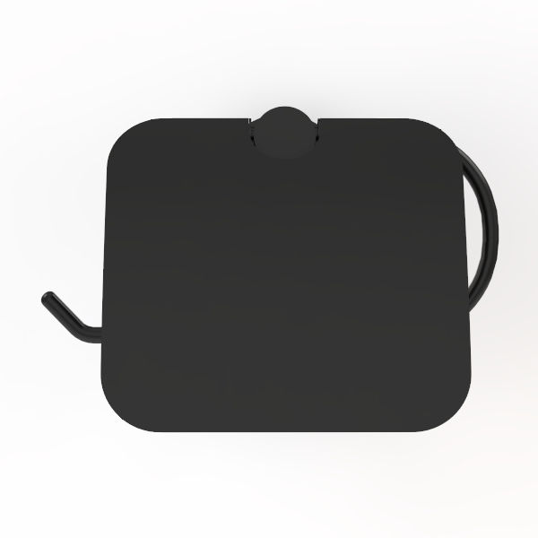 Aosman Toilet Paper Holder AN GJ0606 Black Steel