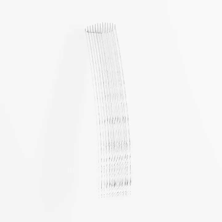8 In Cylinder Vase - Natural Travertine Textured