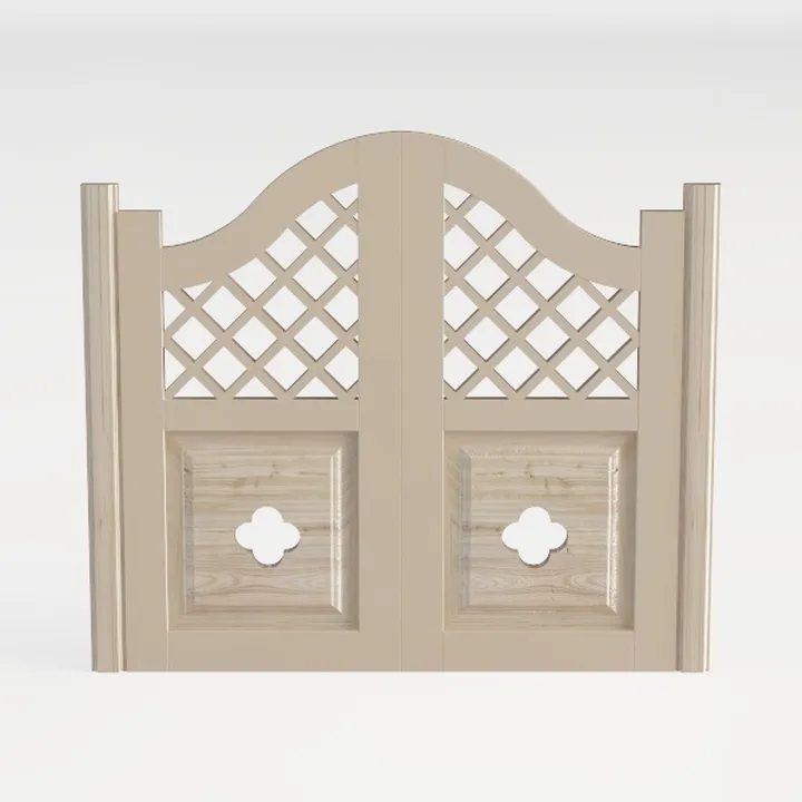 a wooden gate