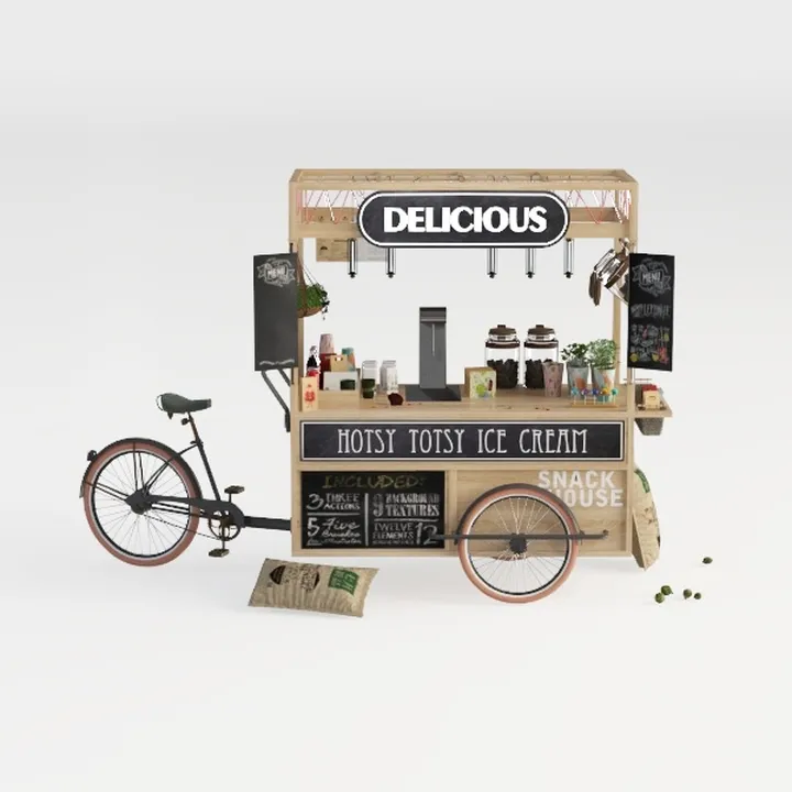 food truck-Street Props