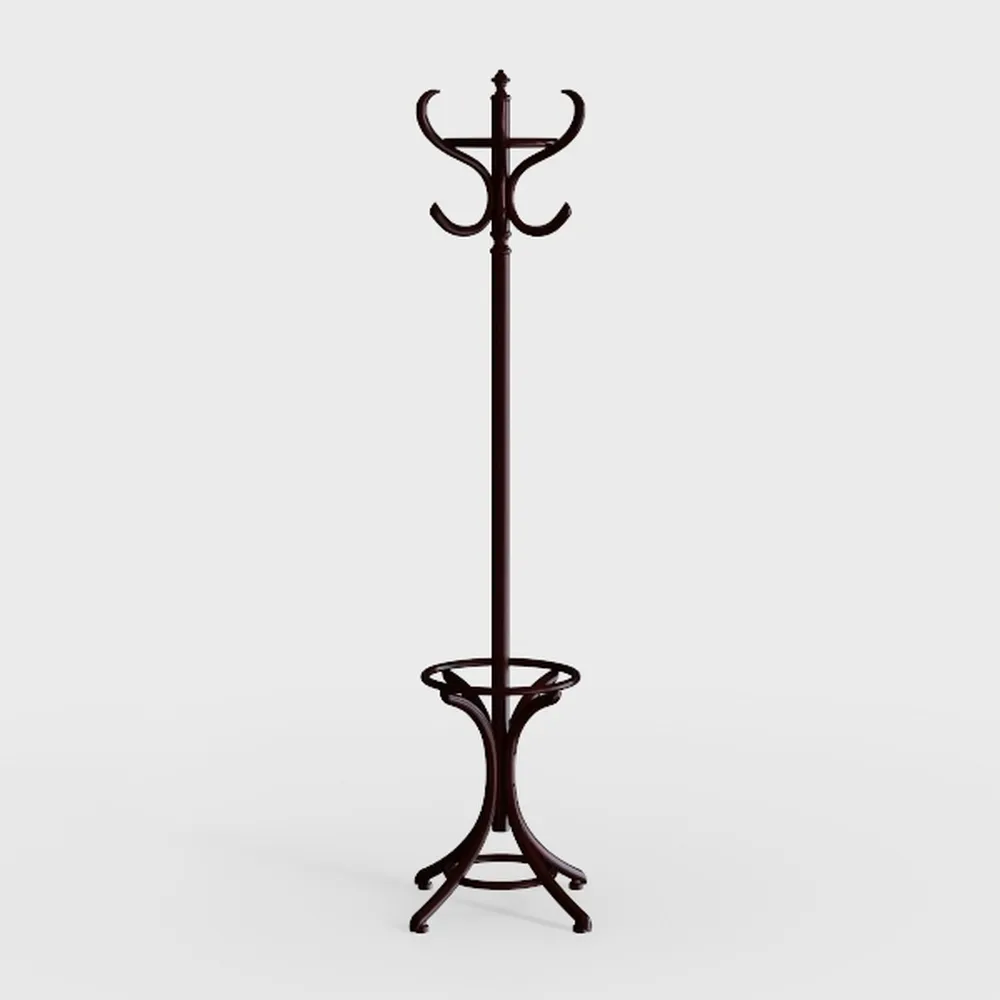 Tangkula 75.5" Standing Coat Rack, Wood Coat Tree