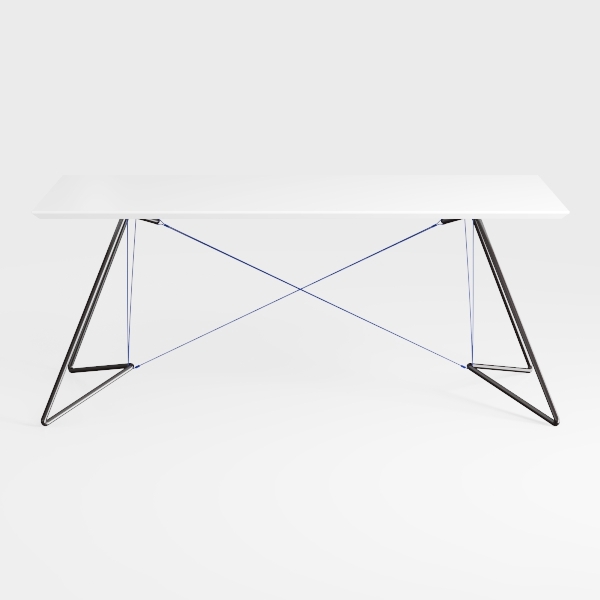 Rectangular Large Dining Table for 8, Luxury Water