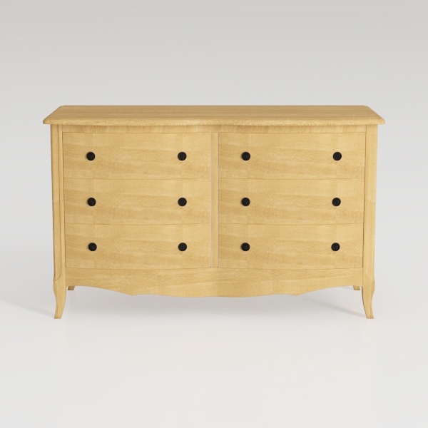 IDEALHOUSE Natural Oak Dresser for Bedroom, Large
