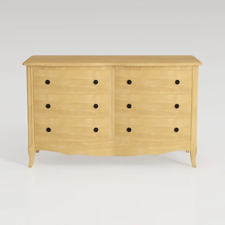 IDEALHOUSE Natural Oak Dresser for Bedroom, Large